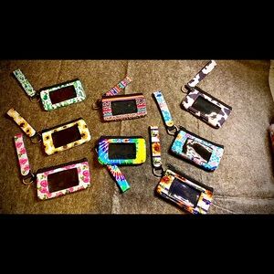 Wrist wallet with ID window